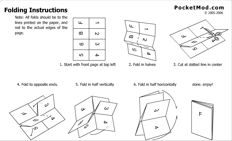 Folding Instructions