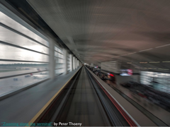 Picture: “Zooming along the terminal” by Peter Thoeny