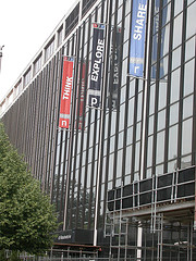 NPR's Headquarters facing Massachusetts Avenue