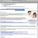 Snapshot of the E-mail Invitation to Join ReseacherID